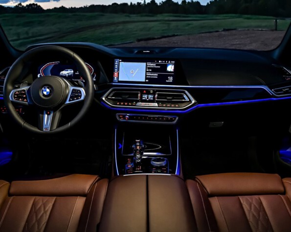 BMW X5 sfeerverlichting