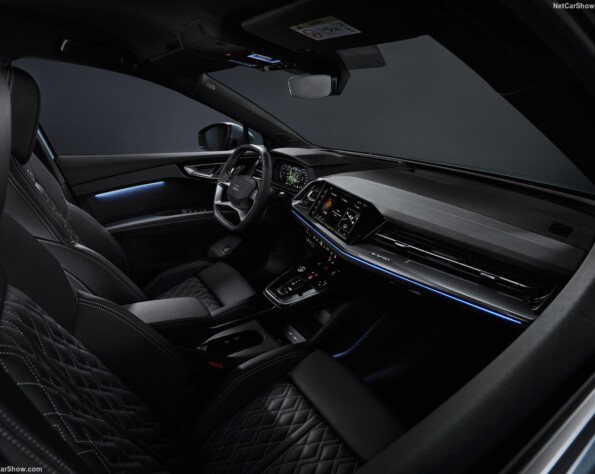 Audi Q4 e-tron interieur voor