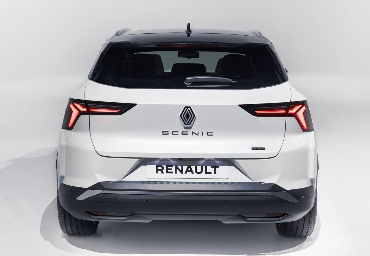 Achterzijde Renault Scenic EV
